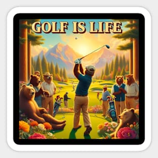 Golf is for Everyone . Sticker